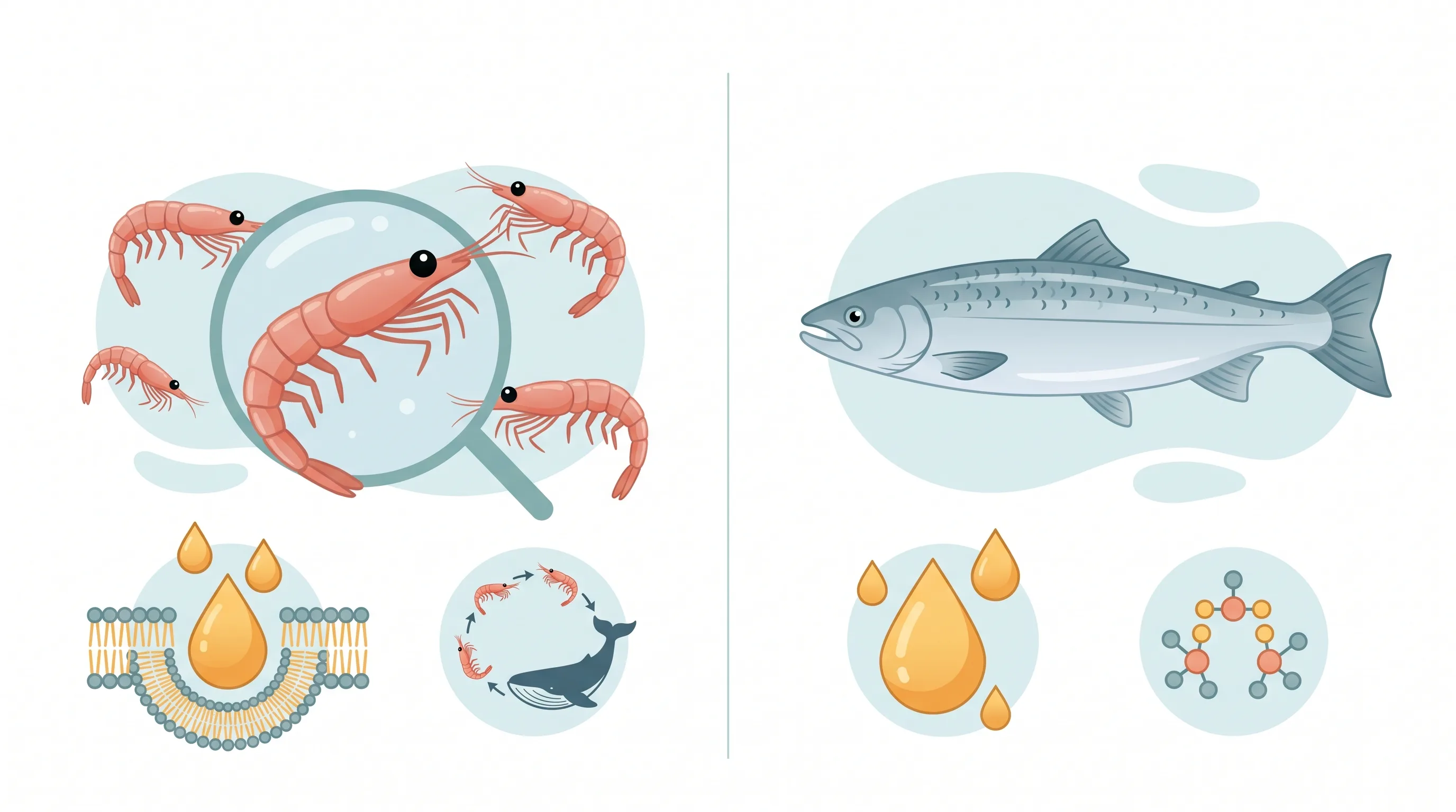 Aceite de krill vs aceite de pescado: cuál es mejor para las articulaciones