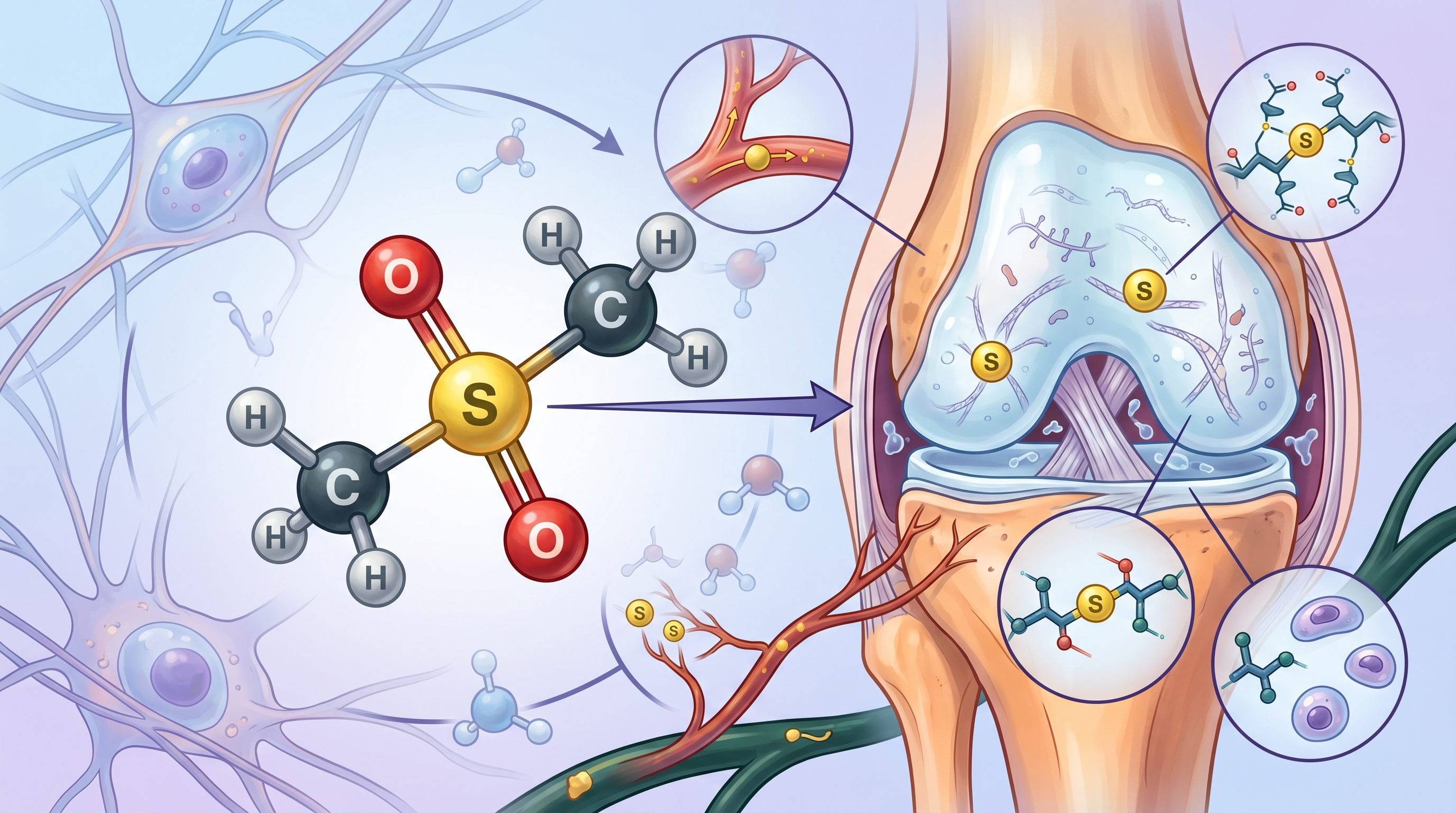 MSM para las articulaciones: qué es y qué dice la ciencia